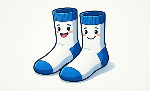 A pair of socks